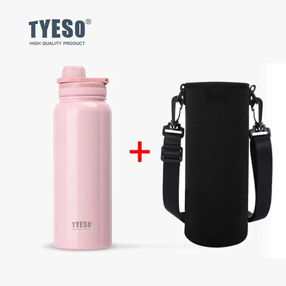 TYESO Stainless Steel Insulated Travel Thermos Bottle