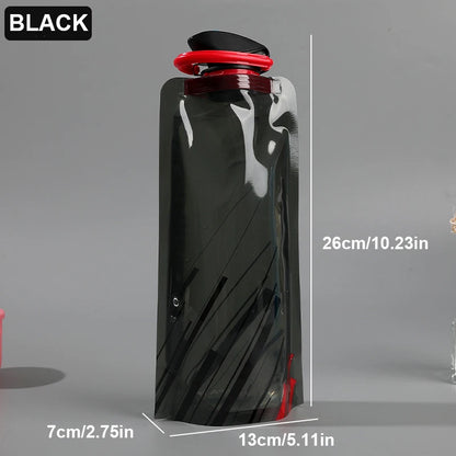 Portable Foldable PE Sports Water Bottle