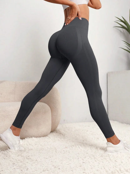 Women's High Waist Seamless Butt Lift Yoga Leggings