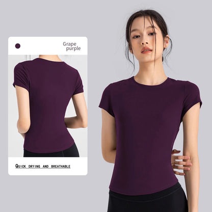 Women's Quick Dry Running Fitness T Shirt