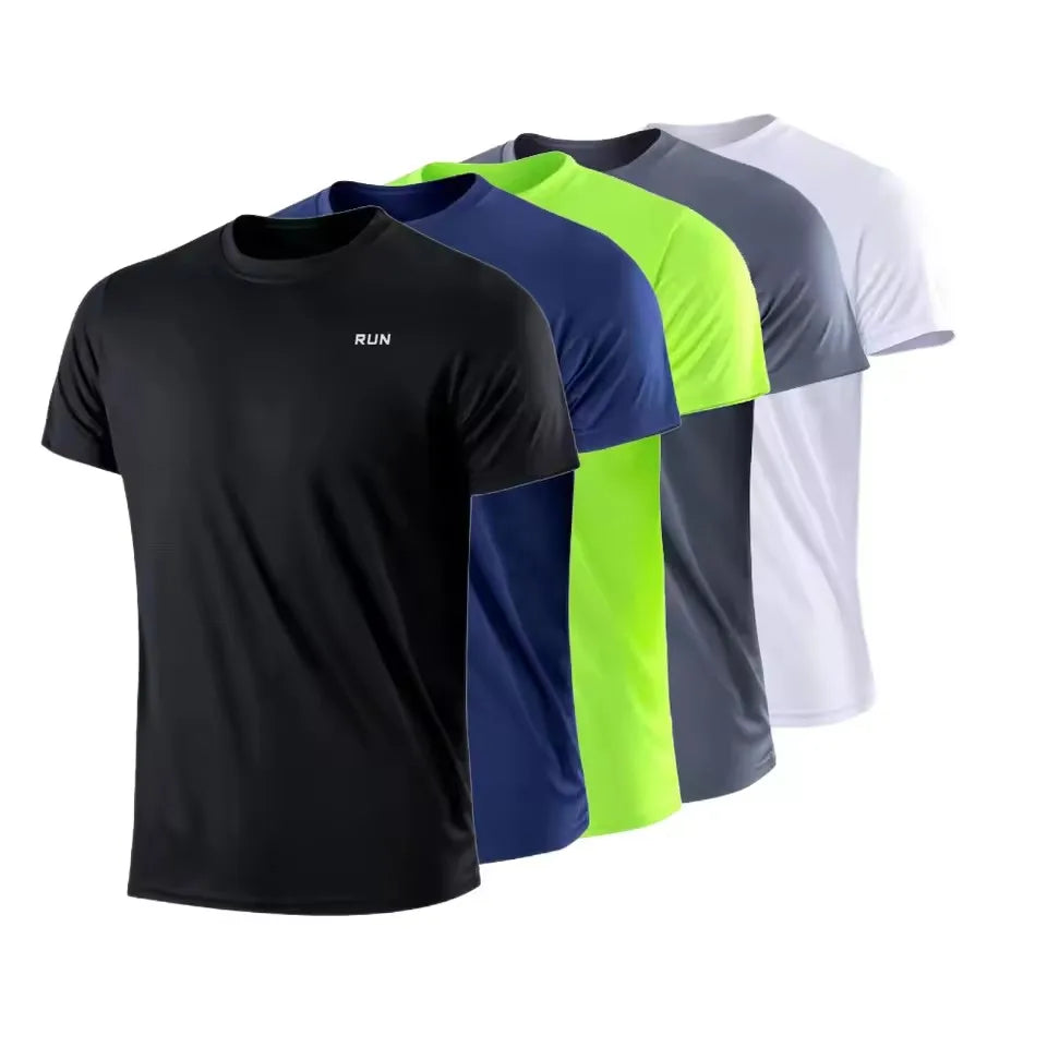 Men's Quick Dry Moisture Wicking Gym T Shirt