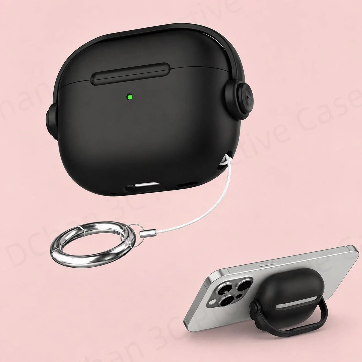 Shockproof AirPods Pro 3 and AirPods 4 Case with Lock and Cleaner Kit