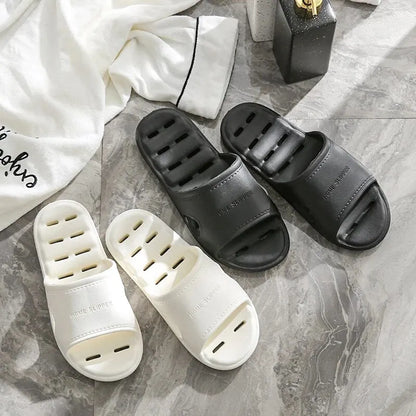 Unisex EVA Non Slip Quick Dry Shower Slippers for Home & Bathroom