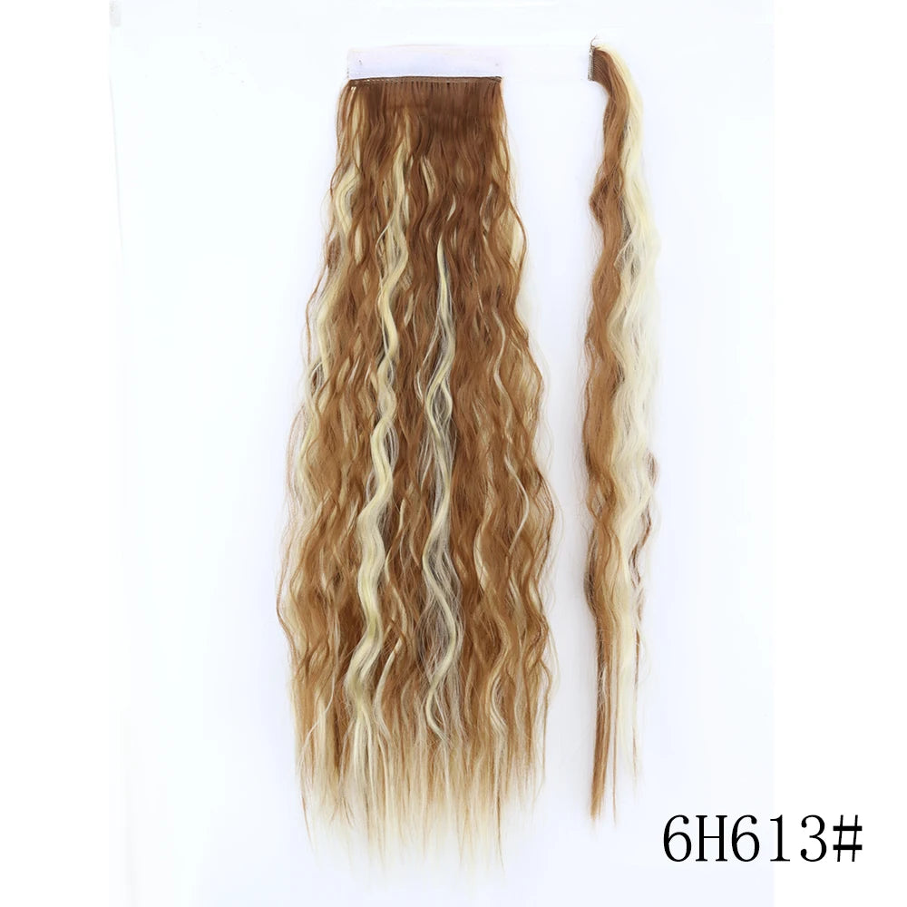 Long Straight Wrap Around Ponytail Hair Extension