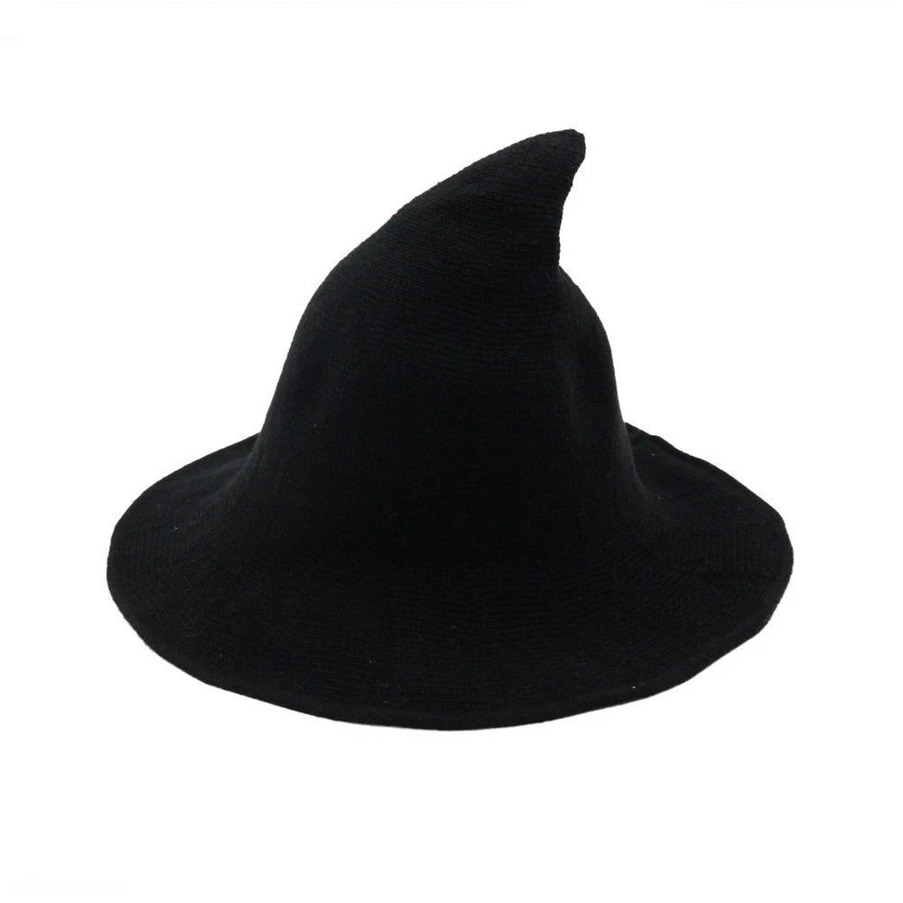 Vintage Women's Wool Witch Hat Halloween Costume