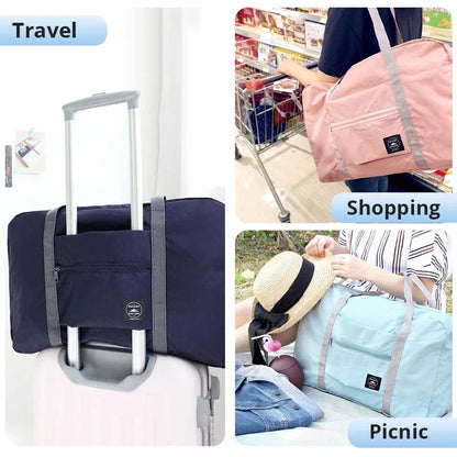 Large Folding Travel Storage Bag for Clothes & Luggage