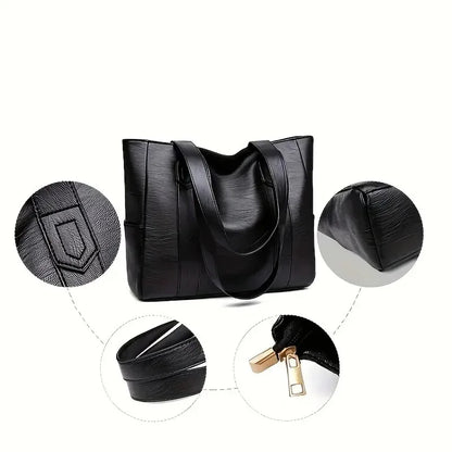 Large Canvas Tote Shoulder Bag for Women Travel & Work