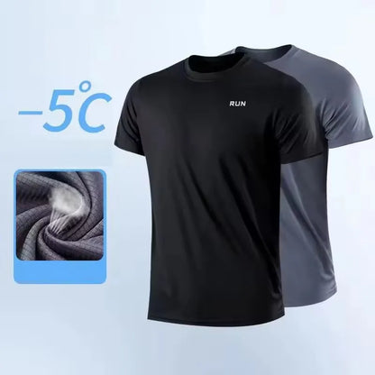 Men's Quick Dry Moisture Wicking Gym T Shirt