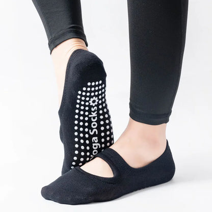 Backless Non Slip Yoga Pilates Fitness Socks