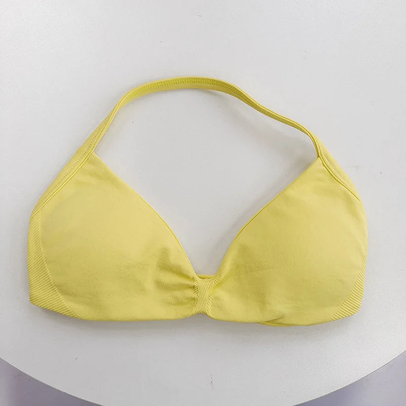 Women's High Support Lace Up Sports Bra