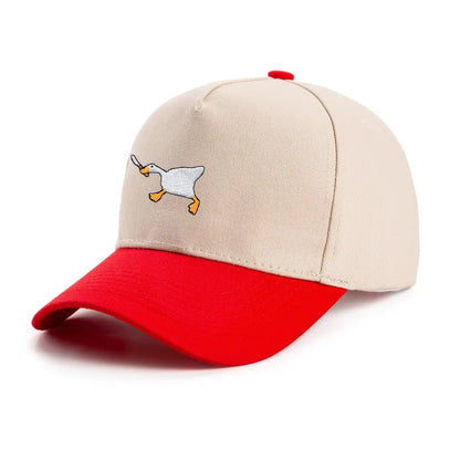 Unisex Embroidered Goose Baseball Cap