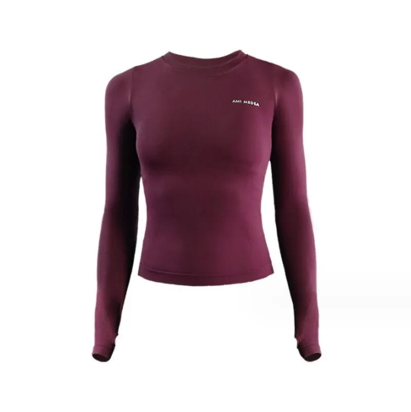 Women's Long Sleeve Yoga Fitness Top