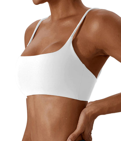 Women's Soft Cross Back Yoga Sports Bra