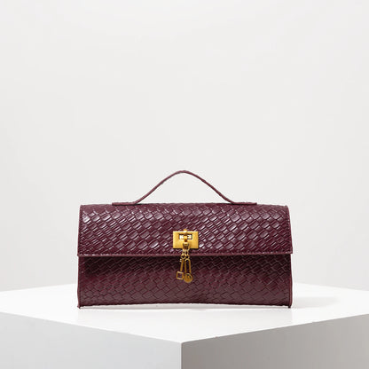 Burgundy Vintage Work Tote Bag for Women