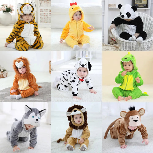 Baby Animal Kigurumi Costume for Toddlers Halloween Cosplay