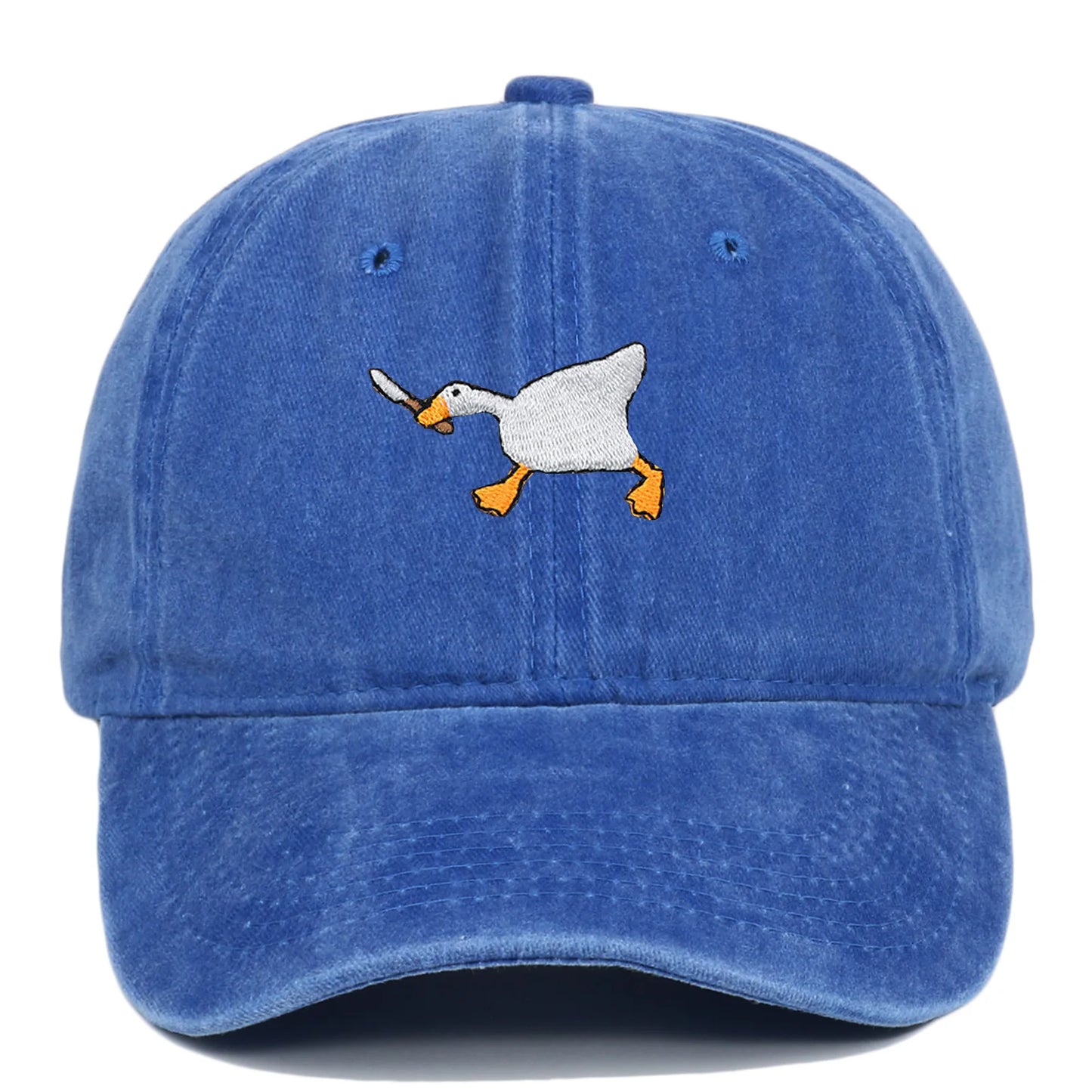 Unisex Embroidered Goose Baseball Cap