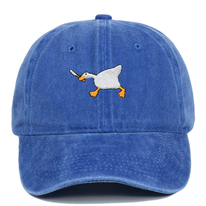 Unisex Embroidered Goose Baseball Cap