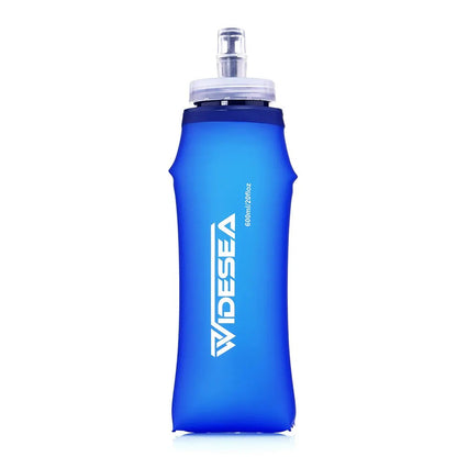 Widesea 600ml BPA Free Collapsible Soft Flask Water Bottle
