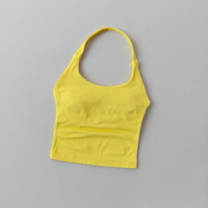 Women's Halter High Support Yoga Sports Bra