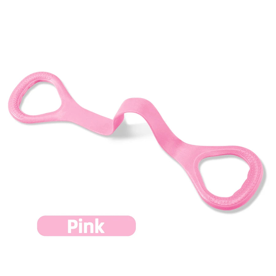 8 Piece Fitness Resistance Band Set