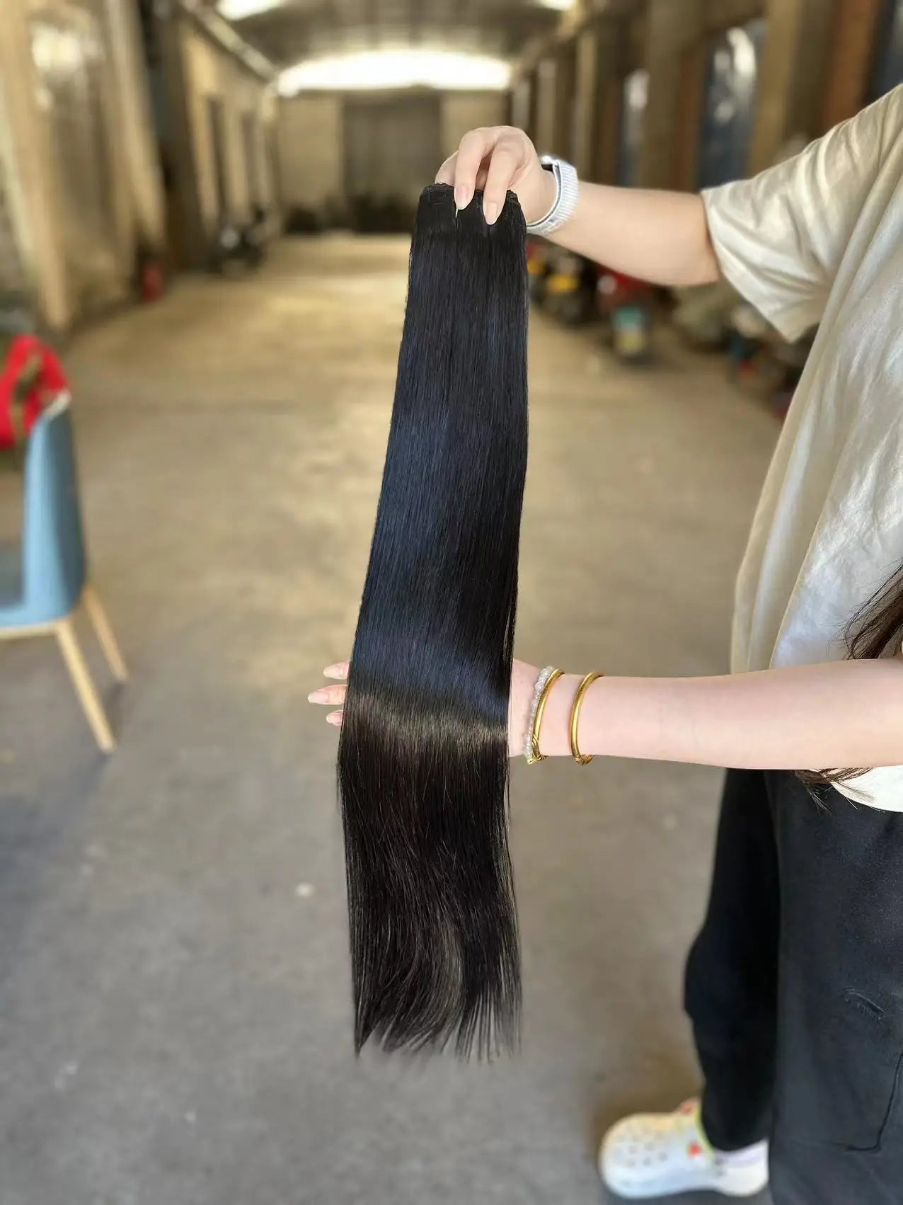 Super Long Bone Straight Yaki Hair Extensions