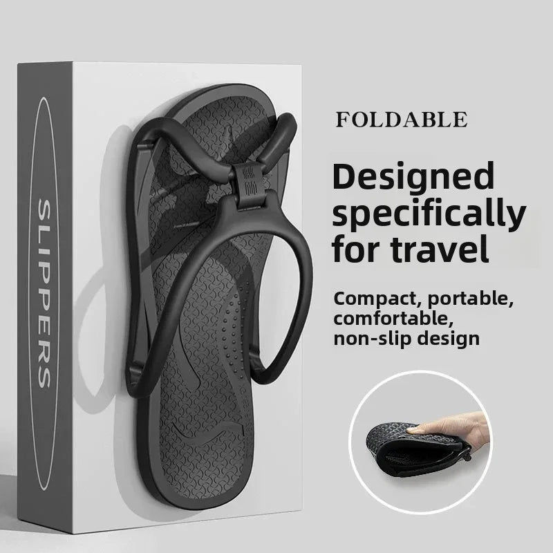 Unisex Foldable Quick Dry EVA Travel Slippers