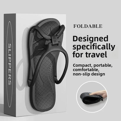 Unisex Foldable Quick Dry EVA Travel Slippers