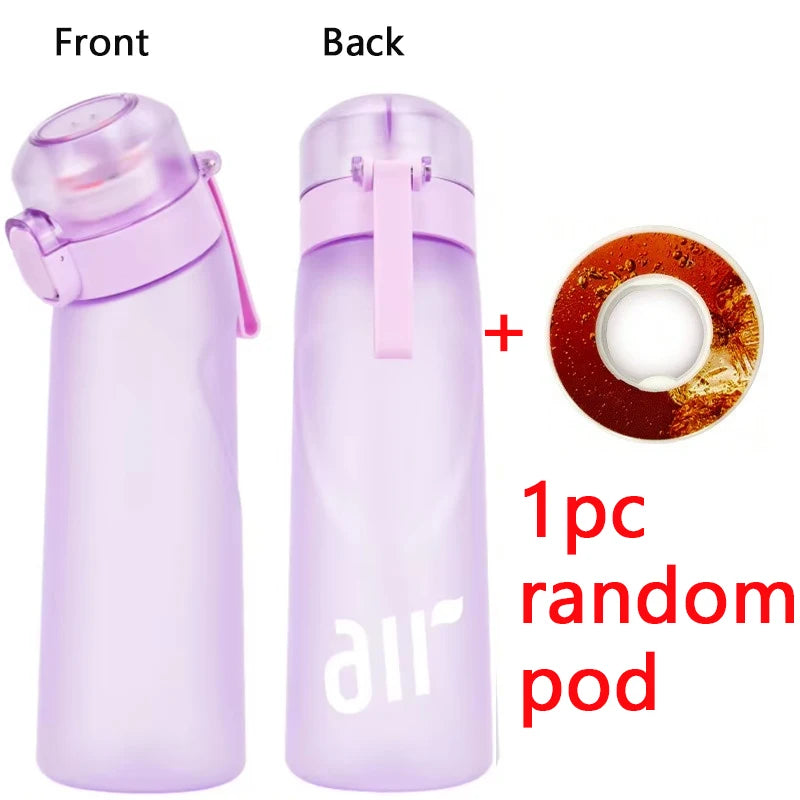 Leak Proof Sports Water Bottle with Flavor Pod
