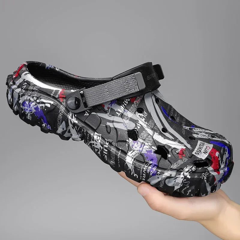 Plus Size Men’s EVA Garden Clogs Outdoor Water Shoes