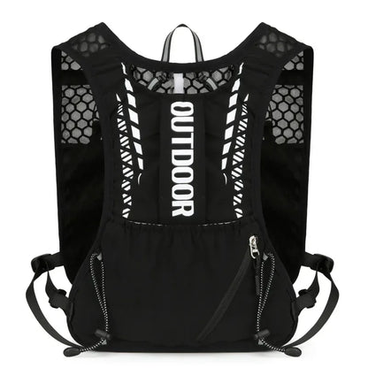 Reflective Running and Cycling Hydration Vest Backpack