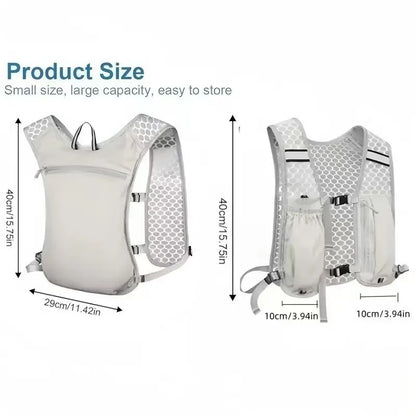 Lightweight Hydration Backpack for Running and Cycling