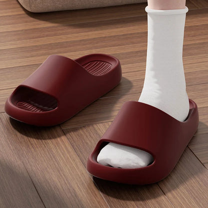 Big Size 50–51 EVA Open Toe Summer Slippers Quick Dry Beach Slides