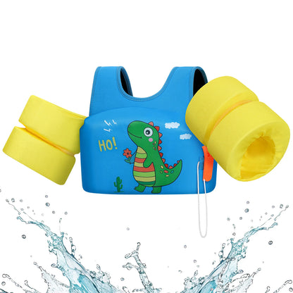Kids Swimming Life Vest with Whistle Safety Float Jacket for Children