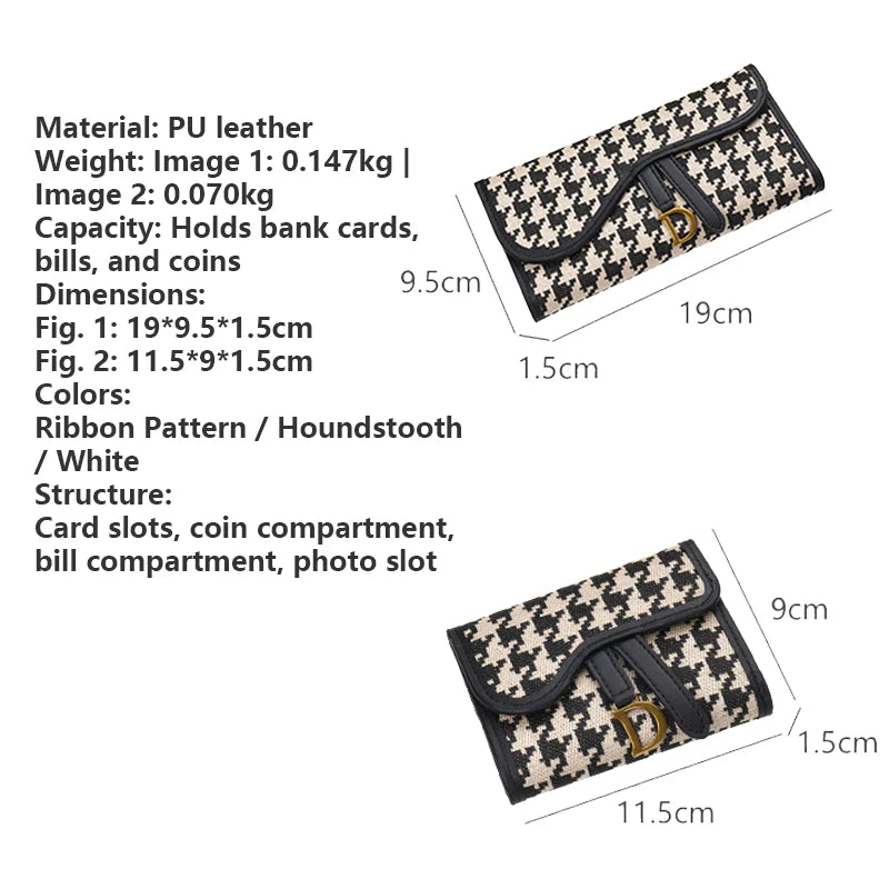 Vintage Large Capacity Women’s Wallet Multi-Function Card & Coin Holder