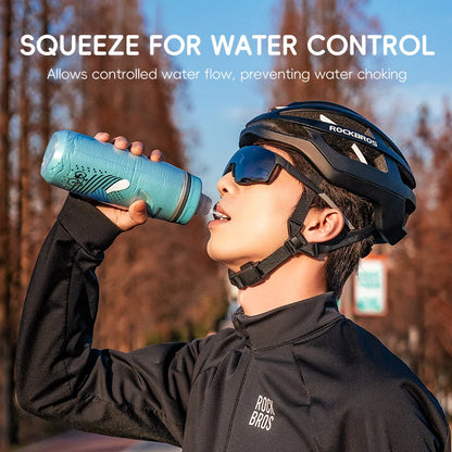 ROCKBROS 620ml Insulated Cycling Water Bottle