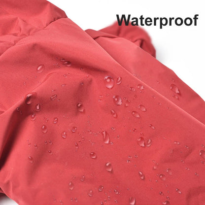 Waterproof Warm Hooded Dog Coat with Reflective Details for Small Dogs & Cats