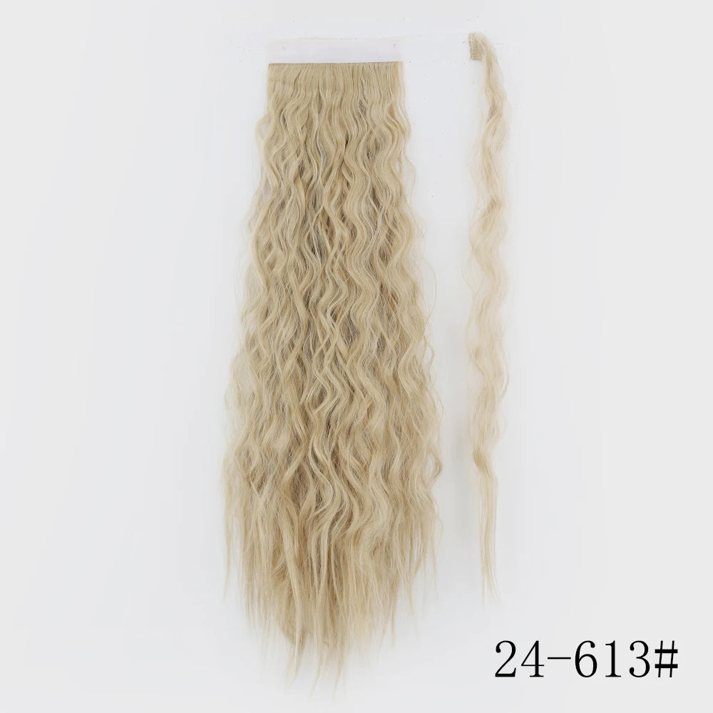 Long Straight Wrap Around Ponytail Hair Extension