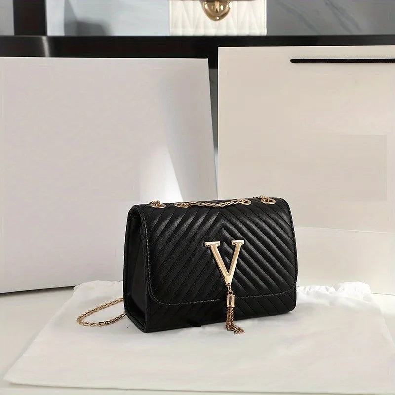 Embroidered Sequin Tassel Crossbody Clutch Bag for Women