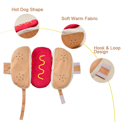 Funny Halloween Dog & Cat Costume for Small to Large Pets