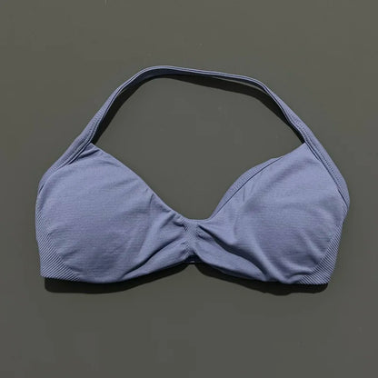 Women's High Support Strappy Halter Sports Bra