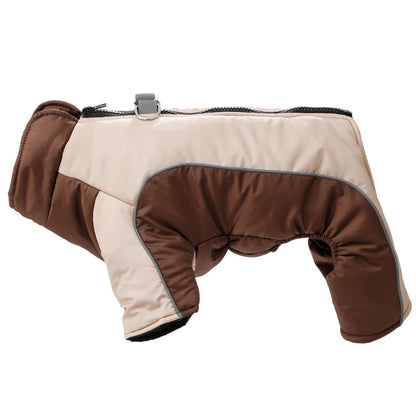 Reflective Camouflage Dog Jumpsuit with D-Ring for Small & Medium Dogs
