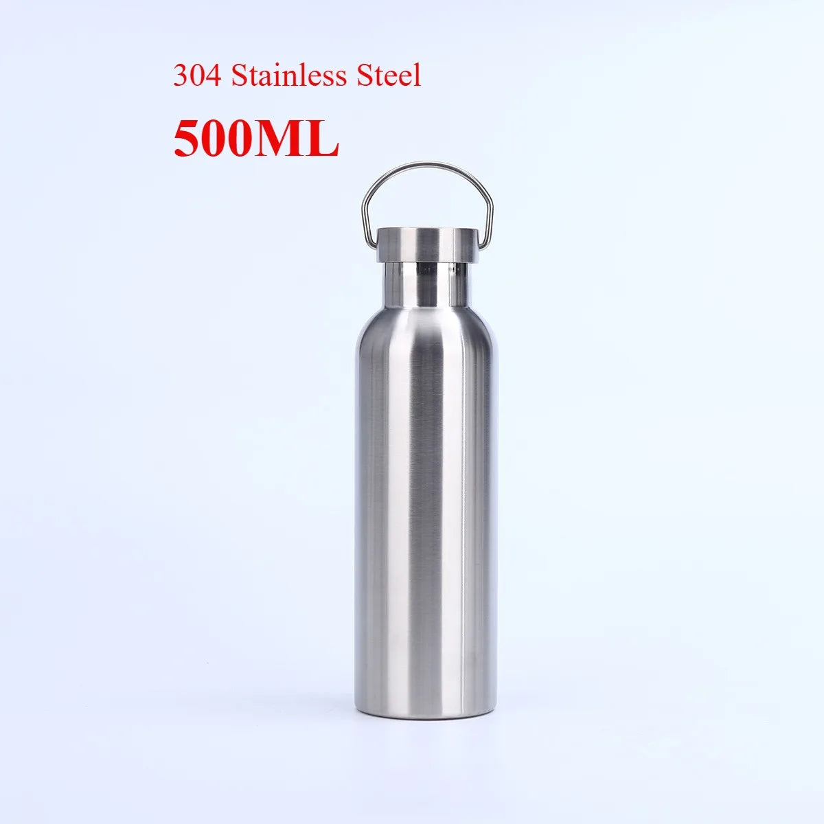 500ml to 1L Stainless Steel Sports Water Bottle