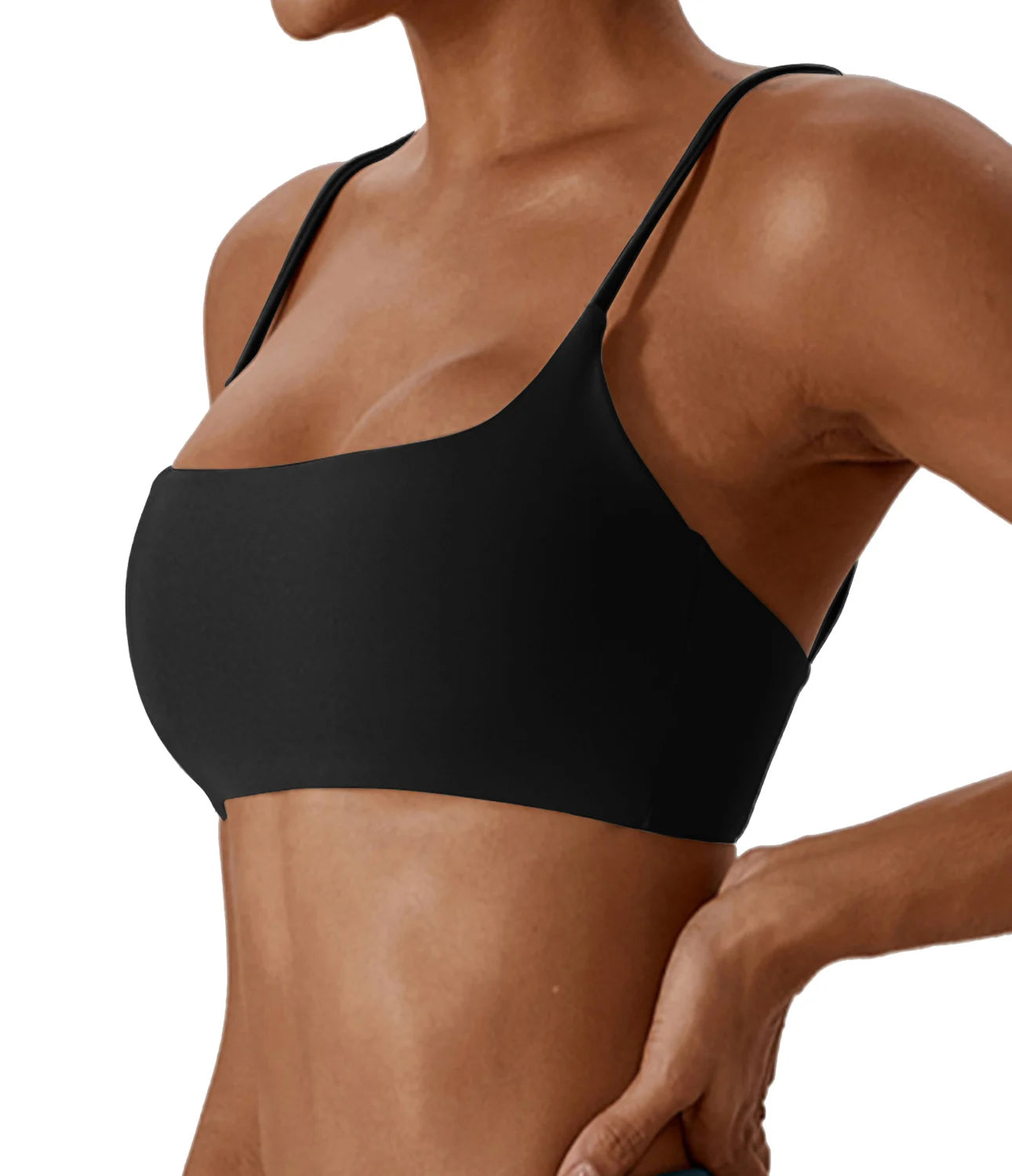 Women's Soft Cross Back Yoga Sports Bra