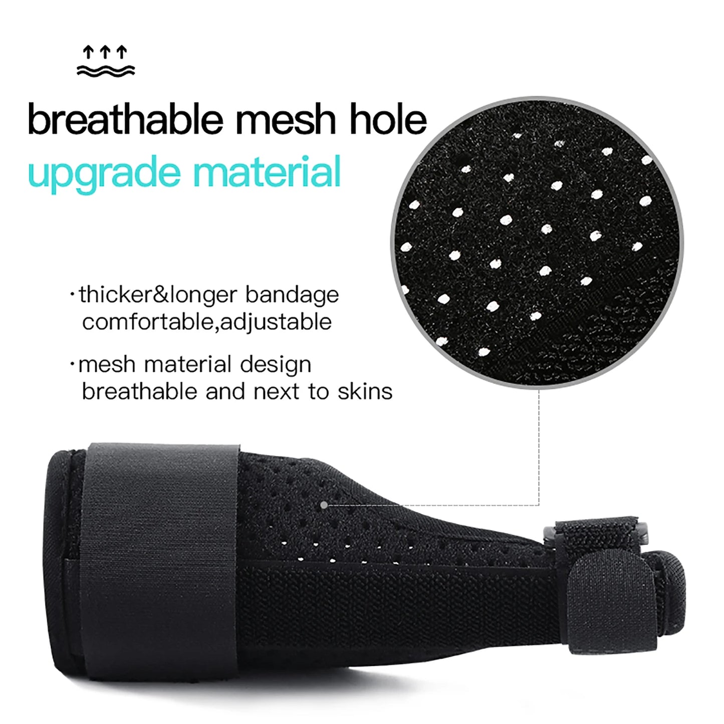 Wrist and Thumb Support Brace with Steel Splint