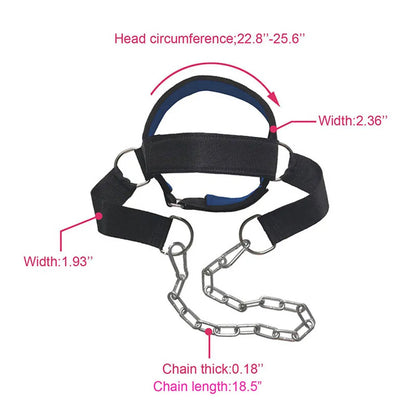 Head Harness Neck Strength Training Strap