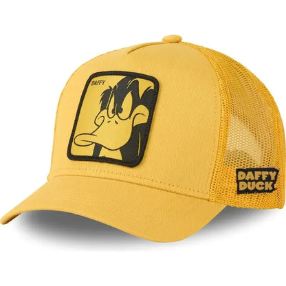 Unisex Anime Cartoon Snapback Trucker Baseball Cap