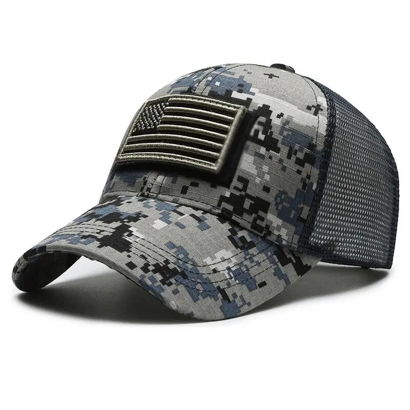 Unisex Breathable Mesh Embroidered Baseball Cap