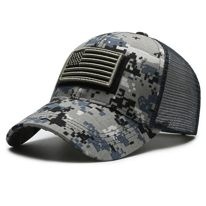 Unisex Breathable Mesh Embroidered Baseball Cap