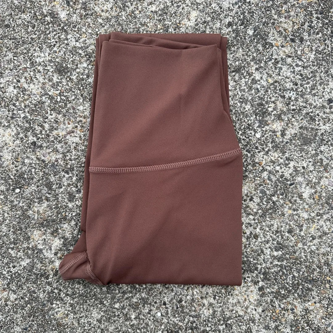 Women's High Waist Soft Yoga Leggings with Back Pocket