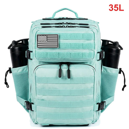 35L MOLLE Tactical Hiking Backpack with Dual Bottle Holders